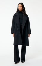 Load image into Gallery viewer, Flo Wool Overcoat - Noir