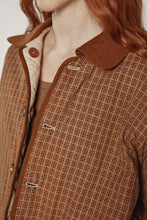 Load image into Gallery viewer, Reversible Quilted Jacket - Sand/Mocha