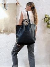 Load image into Gallery viewer, Romy Tote in Black