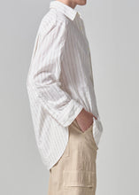 Load image into Gallery viewer, Kayla Shirt in Barrett Stripe

