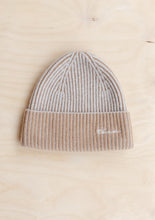 Load image into Gallery viewer, Cashmere & Merino Beanie Two-Tone