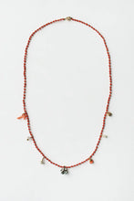 Load image into Gallery viewer, Charmant Necklace 16" - Coral