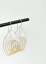 Load image into Gallery viewer, Scarab Earrings - Brass