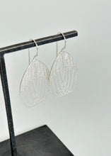 Load image into Gallery viewer, Scarab Earrings - Silver