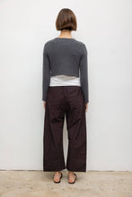 Load image into Gallery viewer, Lauren Crop Cardigan II - Charcoal