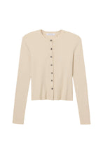 Load image into Gallery viewer, Maureen Fitted Cardigan - Sugar