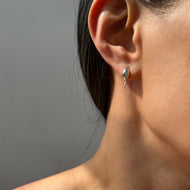 Pilar Earrings Silver