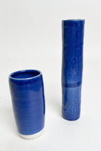 Load image into Gallery viewer, Cobalt Porcelain vases
