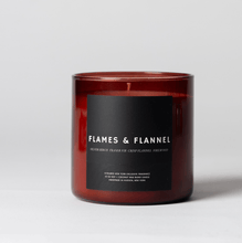 Load image into Gallery viewer, Flames & Flannel 10oz Soy Wax Candle
