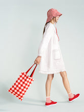 Load image into Gallery viewer, Gingham Tote Bag