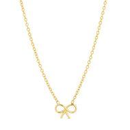 Itsy Bitsy Bow Necklace 16-18