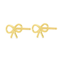Load image into Gallery viewer, Itsy Bitsy Bow Earrings PAIR
