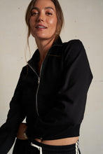 Load image into Gallery viewer, Milana Track Jacket - True Black