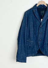 Load image into Gallery viewer, Natural Denim Tailored Jacket - Indigo