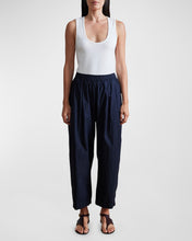 Load image into Gallery viewer, Spa Pleat Pant - Navy