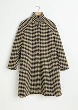 Load image into Gallery viewer, Boucle Check Coat