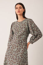Load image into Gallery viewer, Crepe Cotton Dress - Agua
