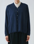 Washable Cotton Linen V Neck Cardigan