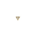 14ct YG Astra Az Diamond Stud