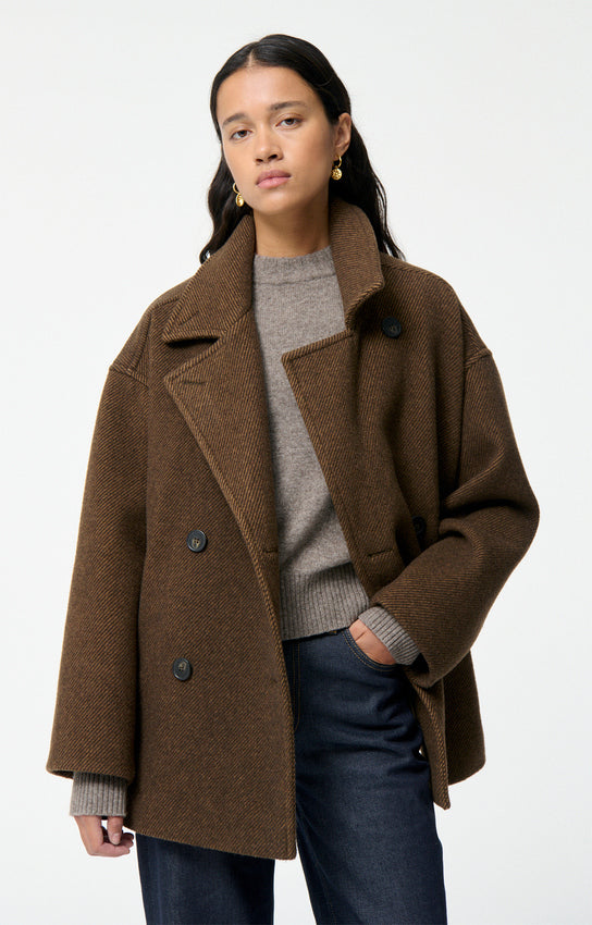 Ferman Coat - Marron