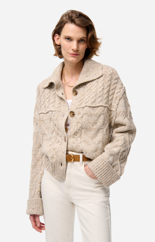 Forest  Cardigan - Beige