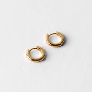 Huggie Hoops in Gold