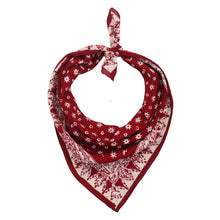 Load image into Gallery viewer, Hand Dyed Batik Bandana - Red
