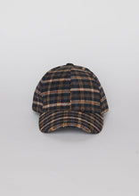 Load image into Gallery viewer, Wool Check Baseball Cap
