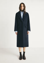 Load image into Gallery viewer, Milo long coat - Navy
