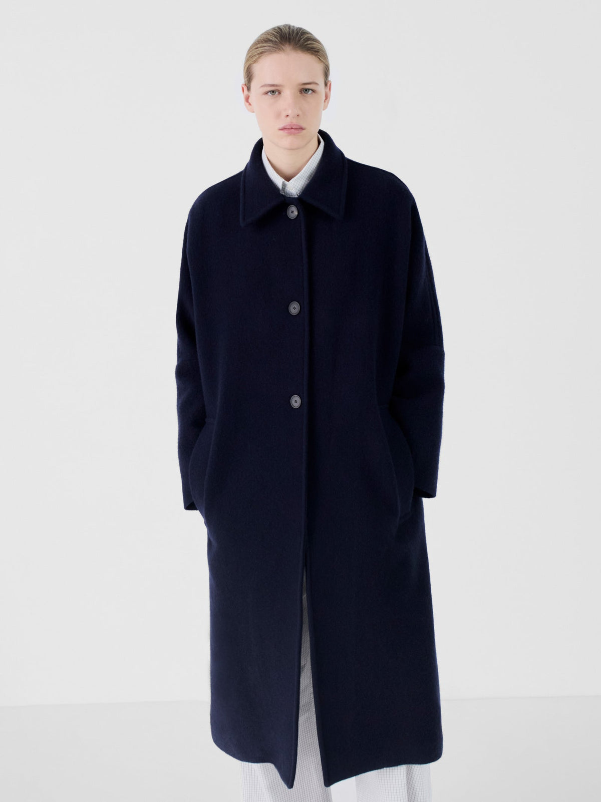 Cosima Wool Coat Marine