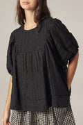 Puff Sleeve Yoke Top