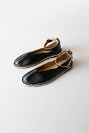 Black Calfskin Loafers
