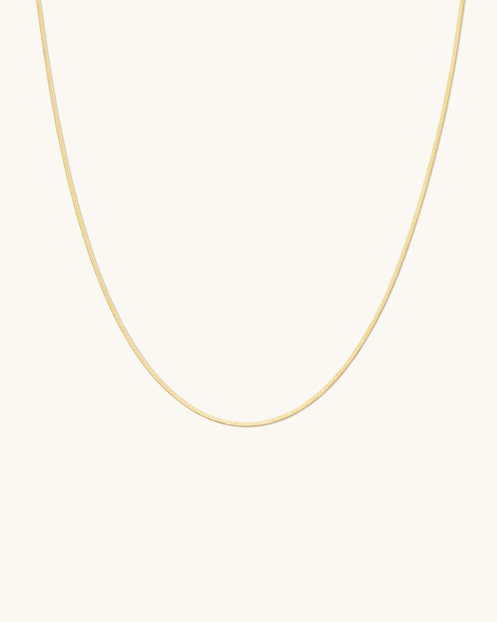 Herringbone Chain Necklace