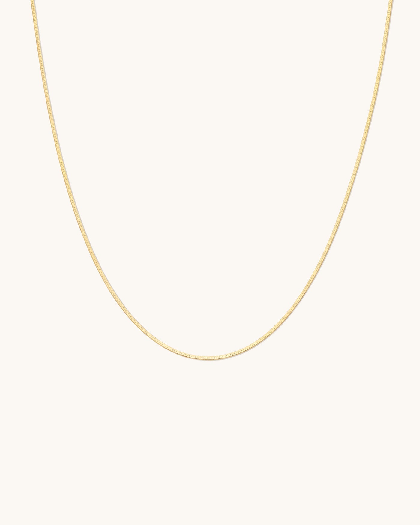 Herringbone Chain Necklace