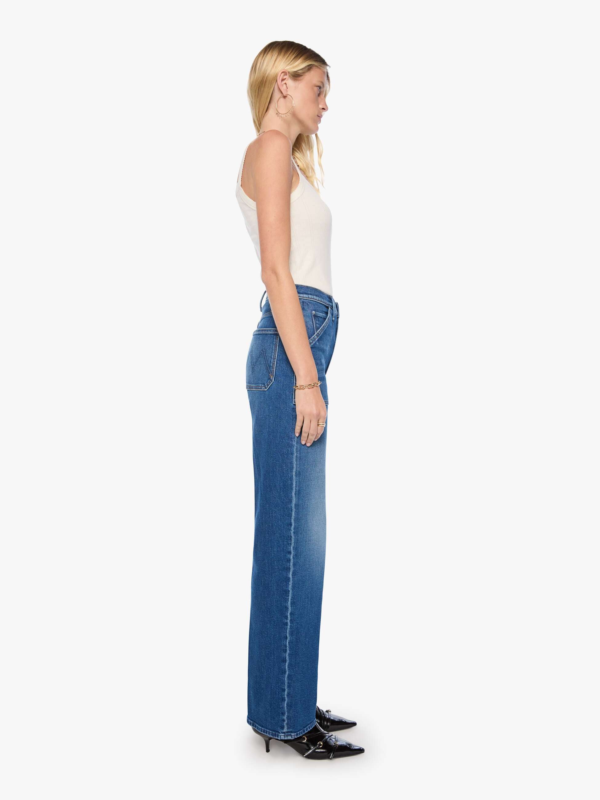 Patch Maven Sneak Jeans - Spare Me The Drama Wash