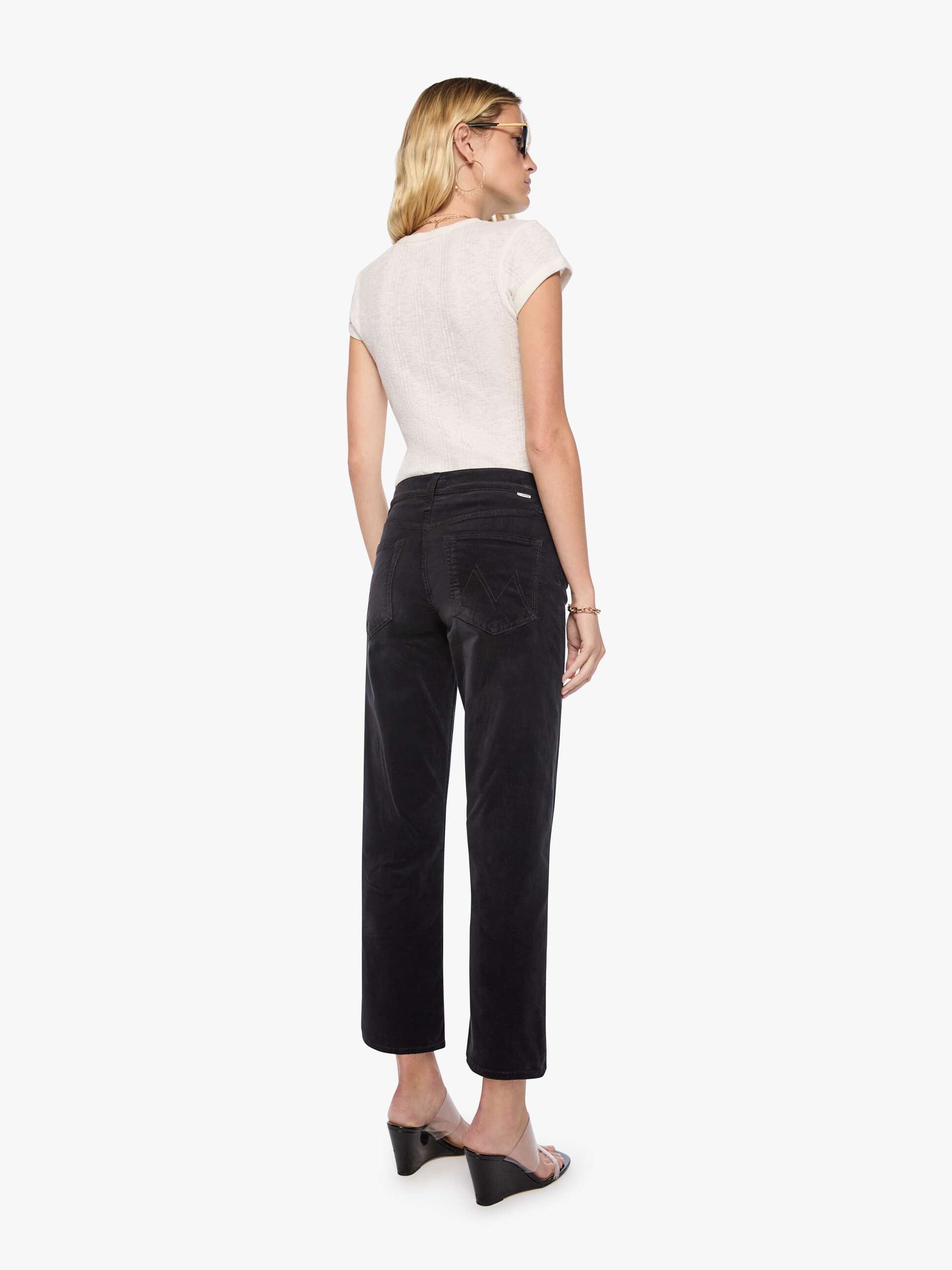 Newbie Ankle Jean in Beluga Wash