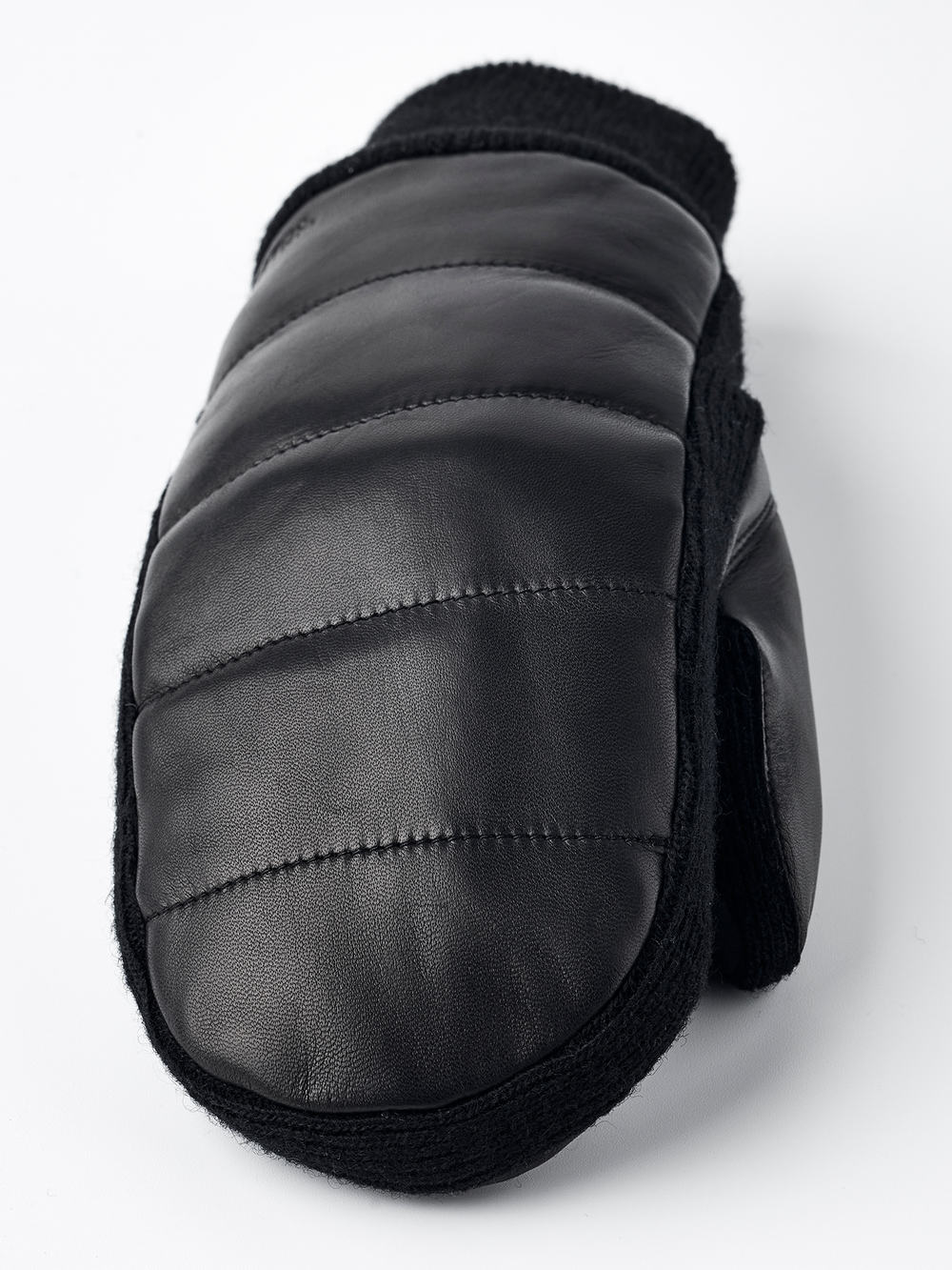 Jeanne Leather Mitt Black