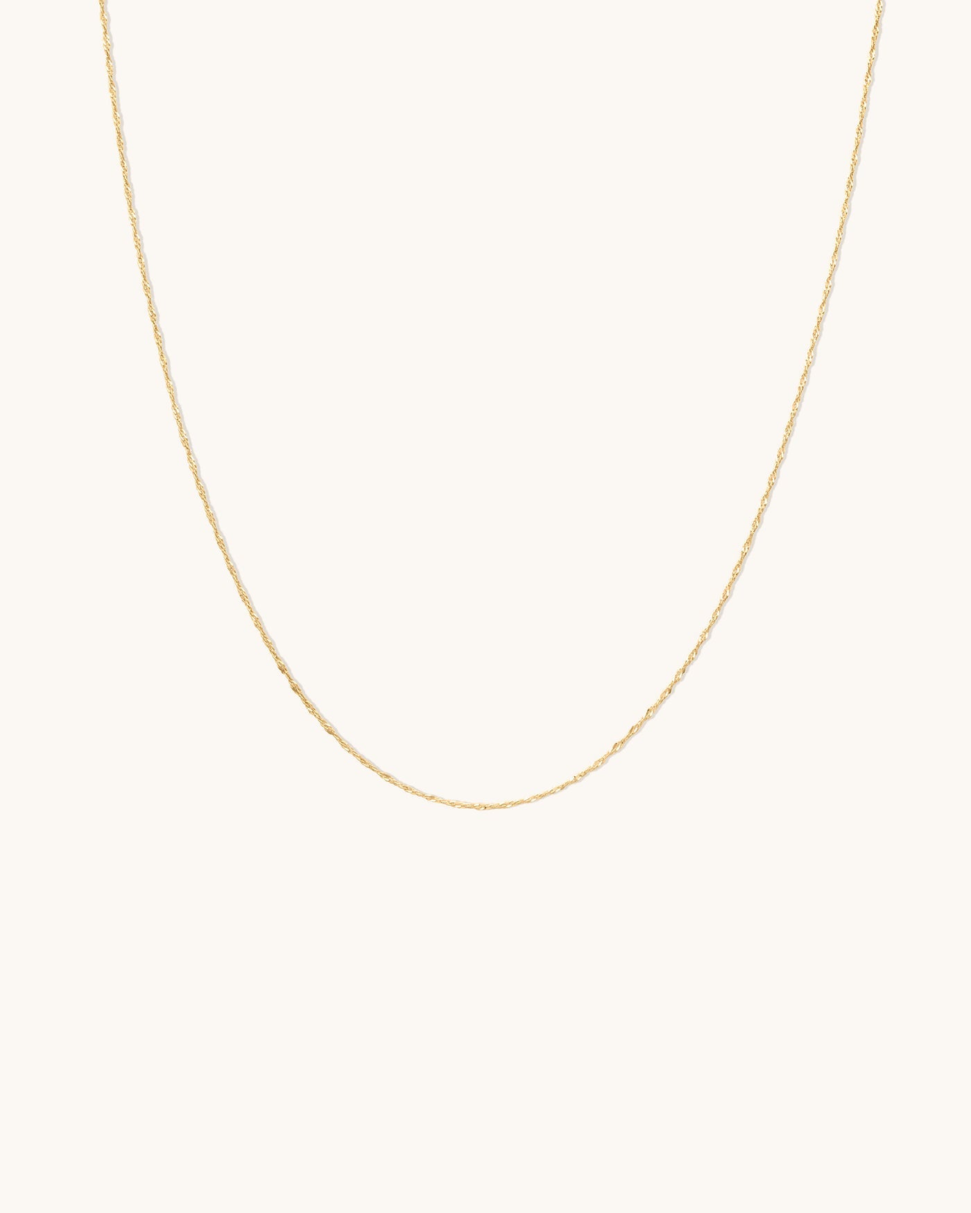 Singapore Chain Necklace - 18"