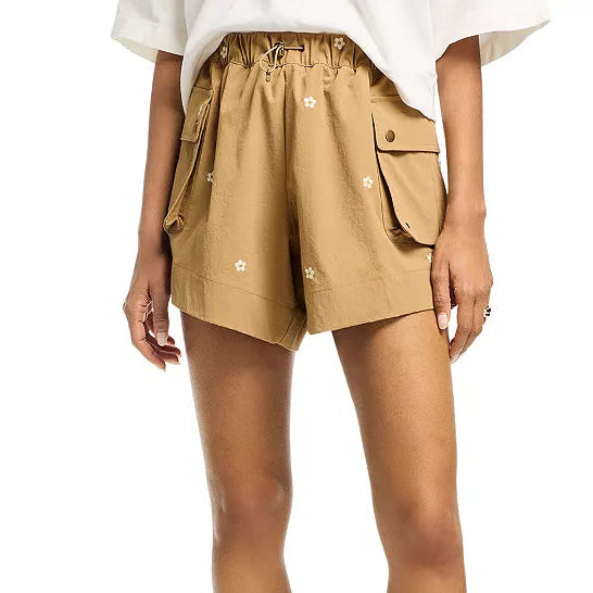 Embroidered Cargo Shorts