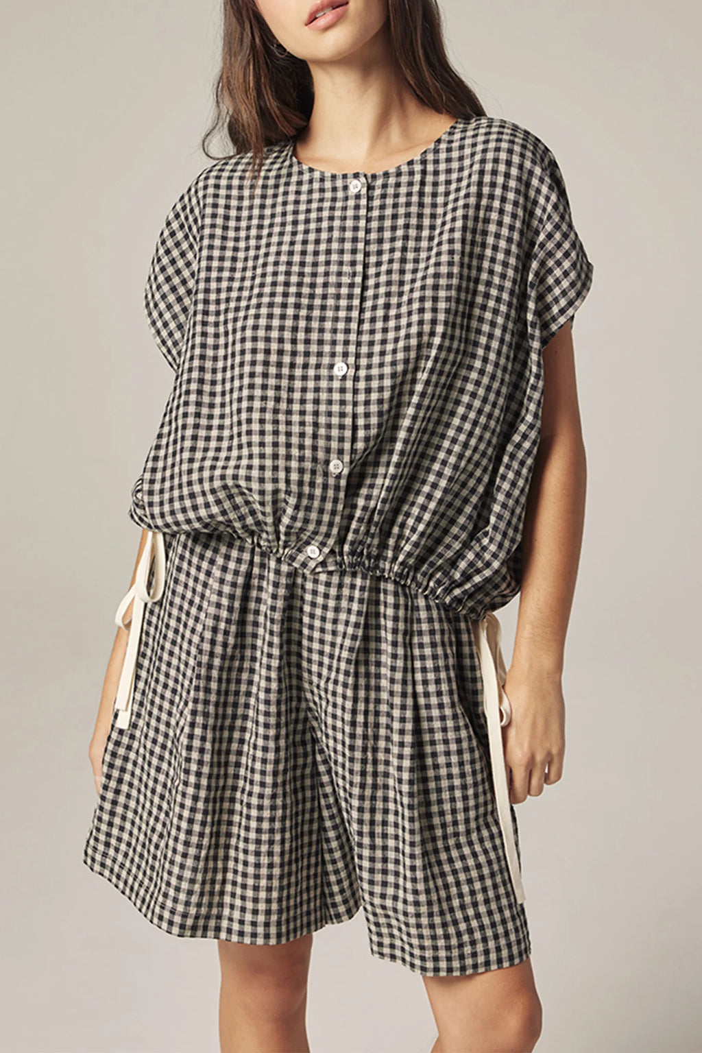 Drop Sleeve Button Down Top