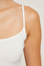 Load image into Gallery viewer, Sophie 2x1 Sweater Rib Cami - Sugar
