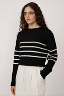 Cropped Field Sweater