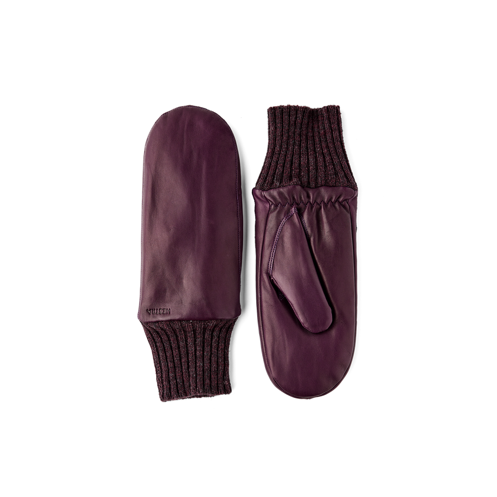 Tina Soft Leather Mittens