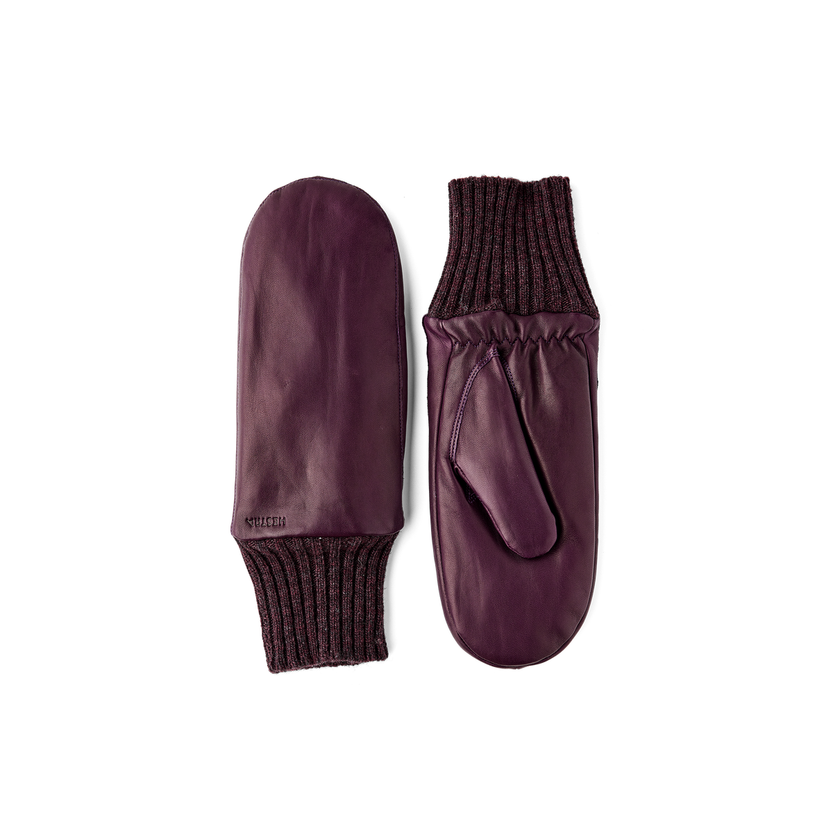 Tina Soft Leather Mittens