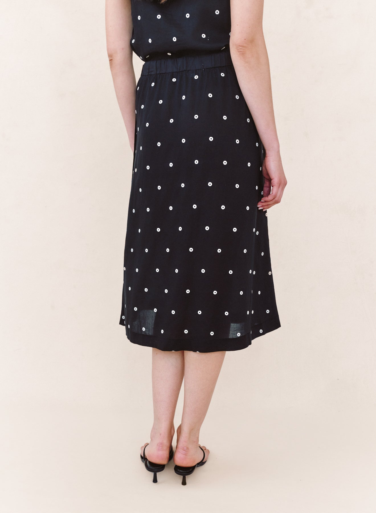 Side Button Skirt