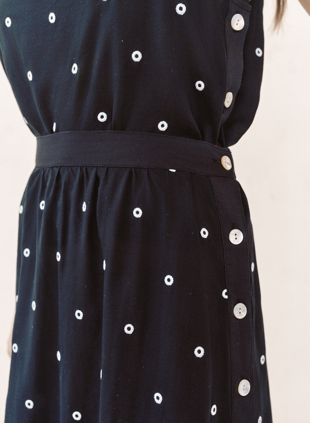 Side Button Skirt