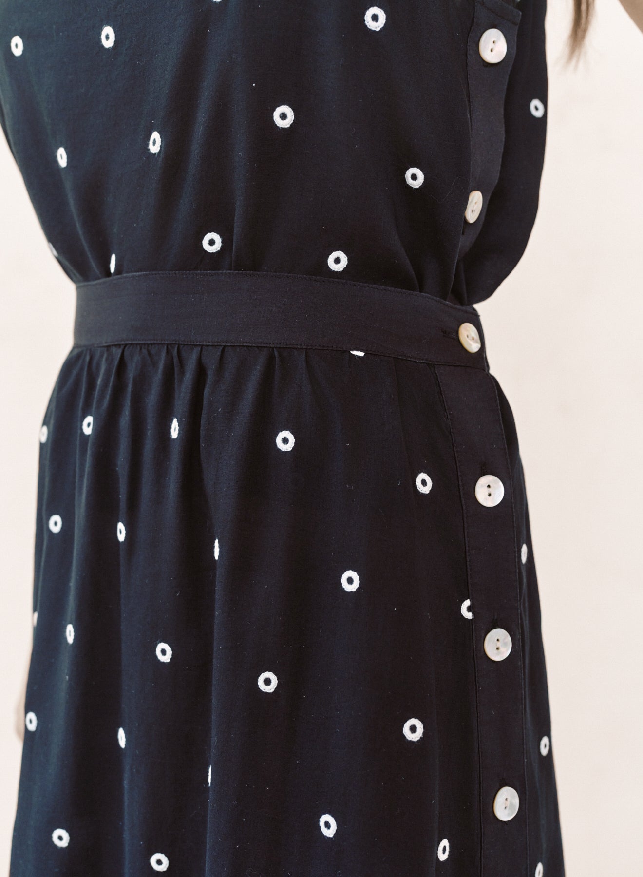Side Button Skirt