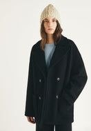 Severin Double Breasted Coat- Noir
