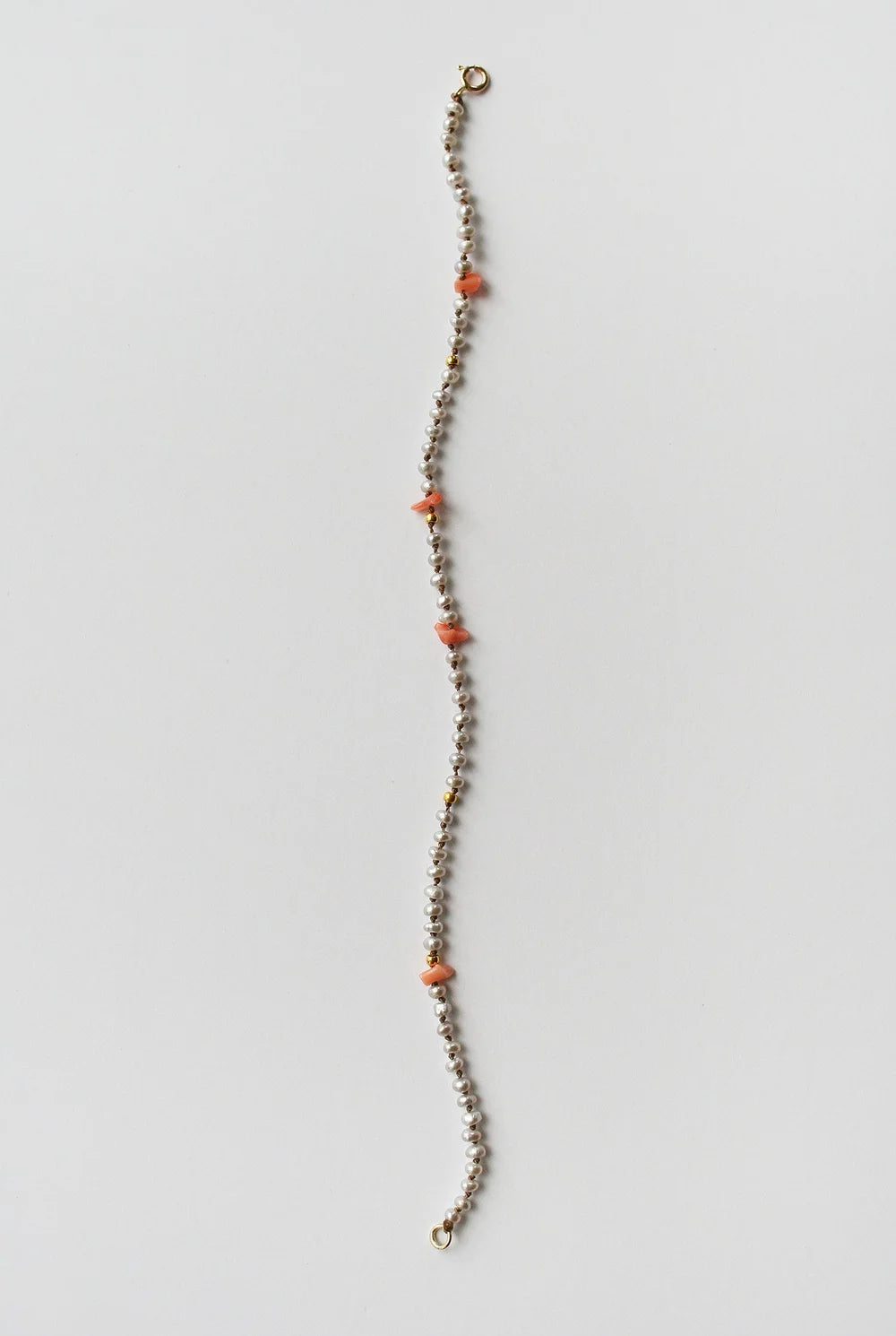 Wabi Sabi Bracelet 6.5" - Pearl