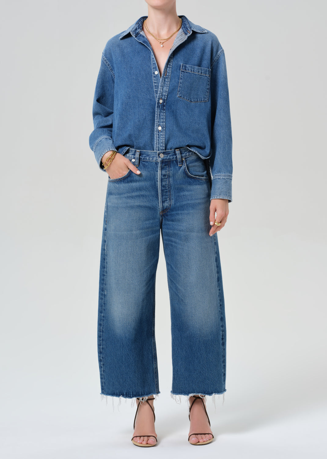 Ayla Crop Jean Chaya